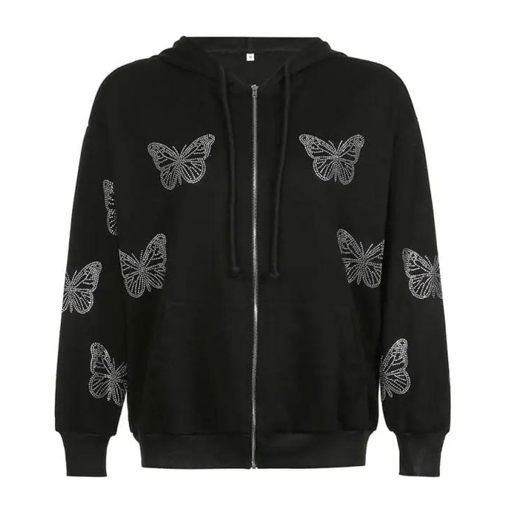 Shop Stylish Rhinestone Hoodies | Sparkling & Trendy Designs for Every Occasion