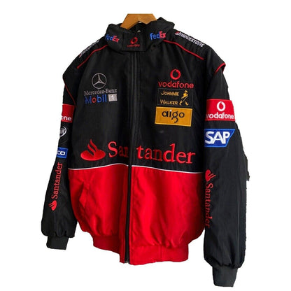 GO KART CORDURA BOMBER JACKET WITH DIGITAL SUBLIMATION PRINT