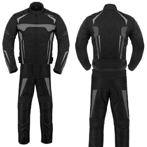 MOTORCYCLE Jacket Mens Motorbike Racing Armoured Suits Waterproof Jackets & Pant